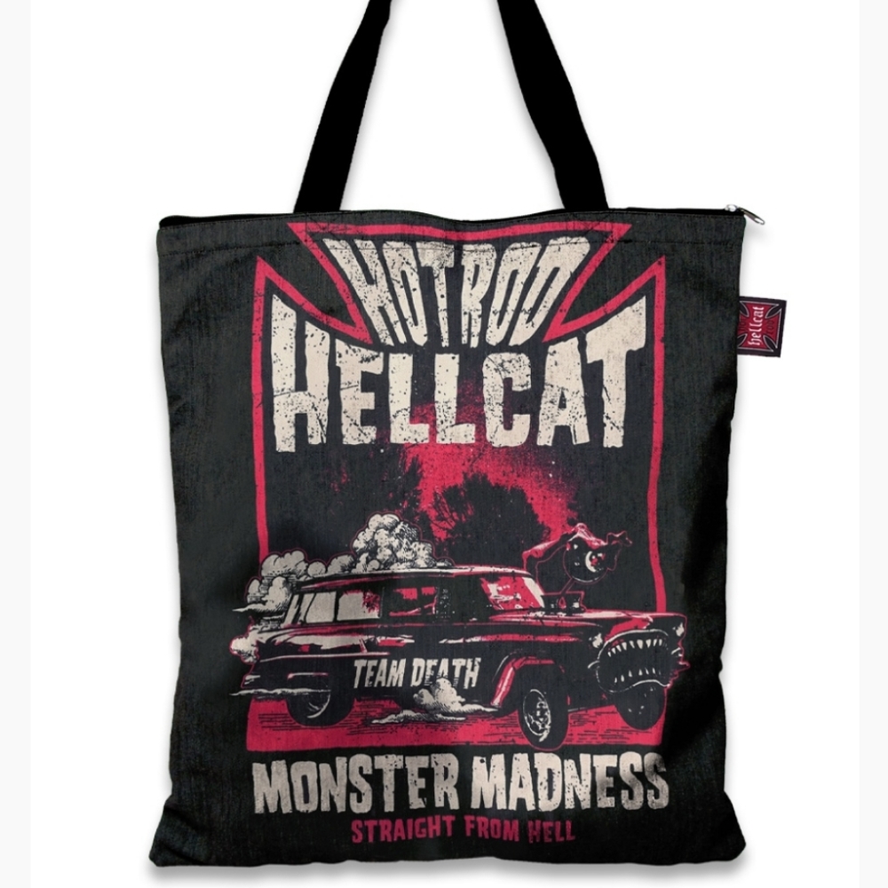 Hotrod Hellcat Monster Madness Tote Bag Team Death